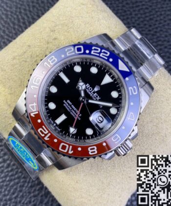 Gents Gold Rolex Watches​ GMT Master II M126710BLRO-0002