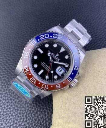 Gents Gold Rolex Watches​ GMT Master II M126710BLRO-0002