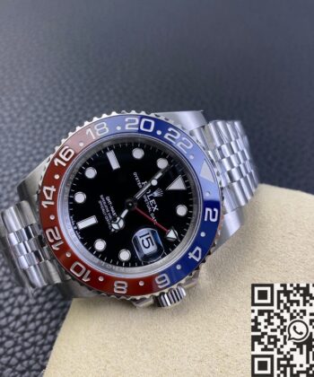 GMT Master II Pepsi Clean Factory Rolex M126710BLRO-0001