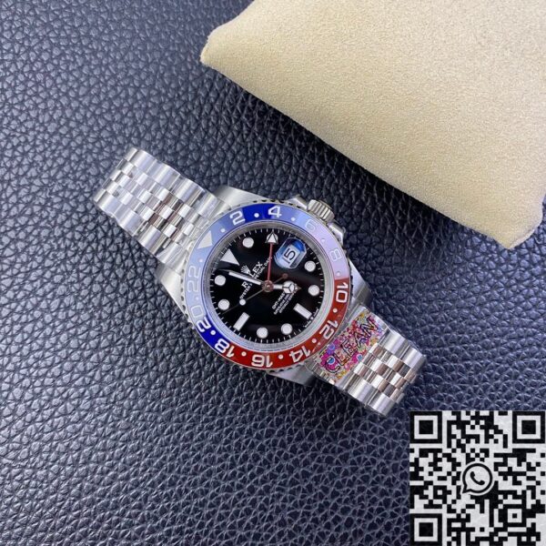 GMT Master II Pepsi Clean Factory Rolex M126710BLRO-0001
