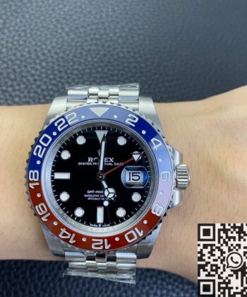 GMT Master II Pepsi Clean Factory Rolex M126710BLRO-0001