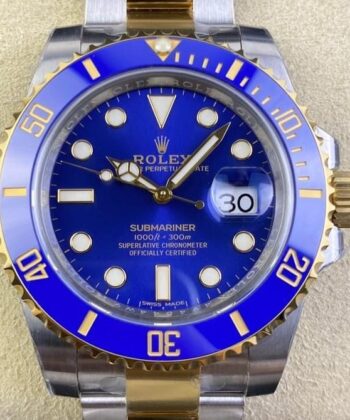 Best Rolex Submariner Clean Factory 116613LB-0005 Blue 40mm
