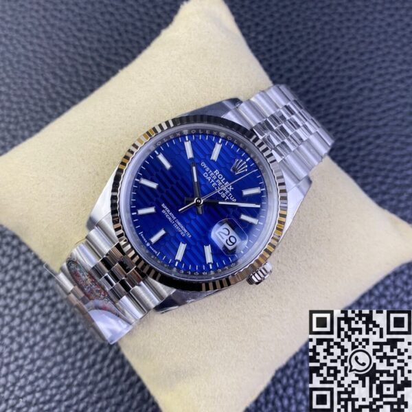 Rolex Fake Datejust M126234-0049 Blue Dial 36mm Clean Factory
