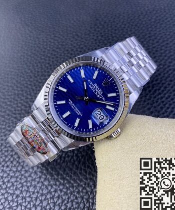Rolex Fake Datejust M126234-0049 Blue Dial 36mm Clean Factory