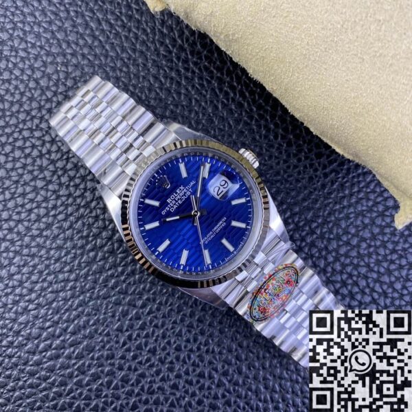 Rolex Fake Datejust M126234-0049 Blue Dial 36mm Clean Factory