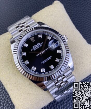 Rolex Datejust 41 Black Dial​ Clean Factory M126334-0012