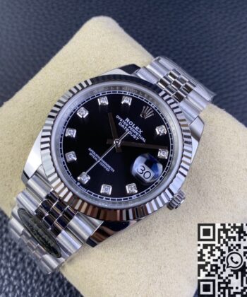 Rolex Datejust 41 Black Dial​ Clean Factory M126334-0012