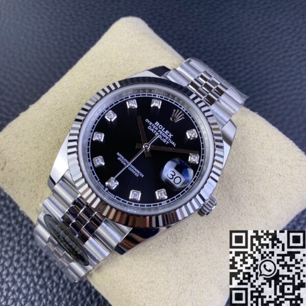 Rolex Datejust 41 Black Dial​ Clean Factory M126334-0012