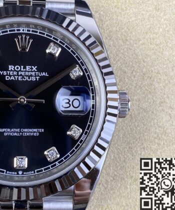 Rolex Datejust 41 Black Dial​ Clean Factory M126334-0012