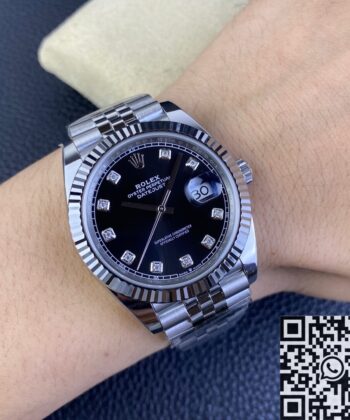 Rolex Datejust 41 Black Dial​ Clean Factory M126334-0012