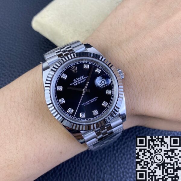 Rolex Datejust 41 Black Dial​ Clean Factory M126334-0012