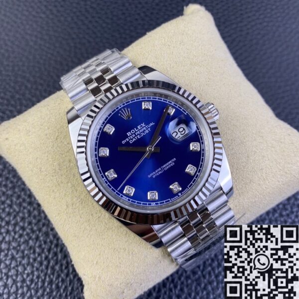 Best Clone Rolex Datejust M126334-0016 Blue Dial Clean Factory