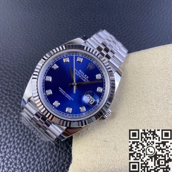 Best Clone Rolex Datejust M126334-0016 Blue Dial Clean Factory
