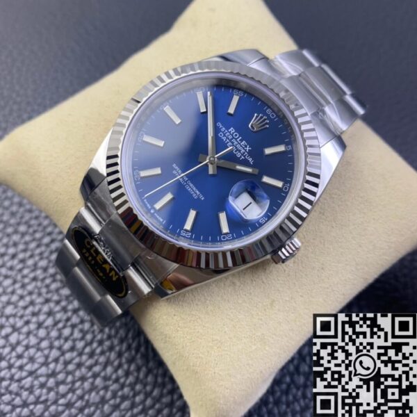 Rolex Datejust 41 Blue Dial Jubilee​ Clean Factory M126334-0001