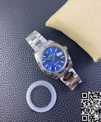 Rolex Datejust 41 Blue Dial Jubilee​ Clean Factory M126334-0001