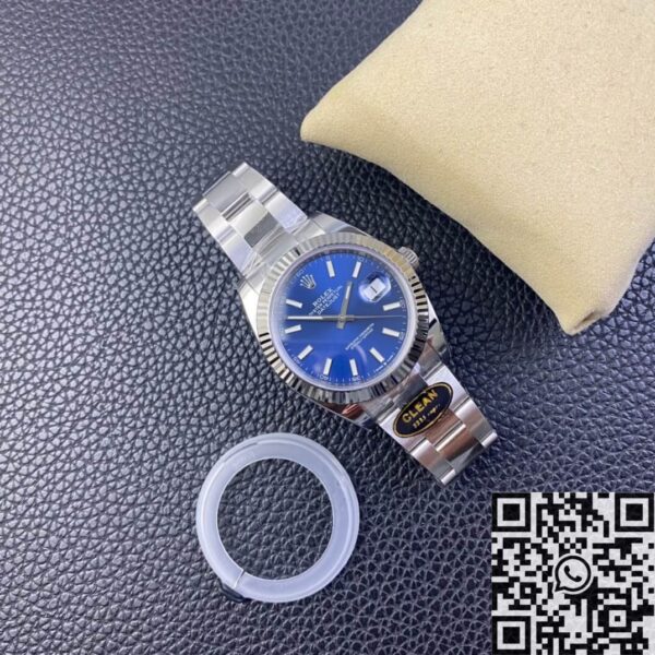 Rolex Datejust 41 Blue Dial Jubilee​ Clean Factory M126334-0001