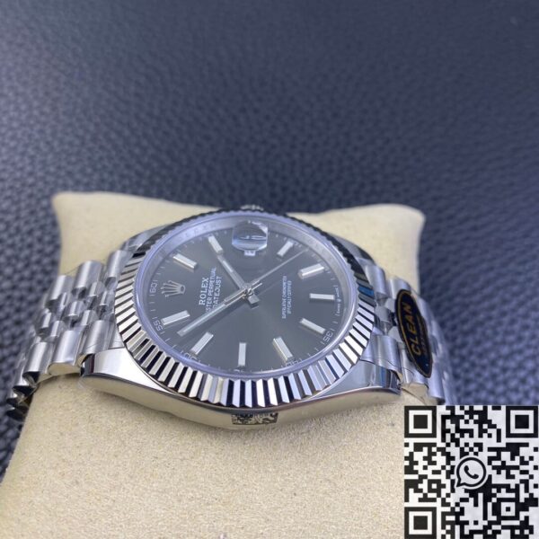 Rolex Clone Clean Factory Datejust M126334-0014 Grey Dial