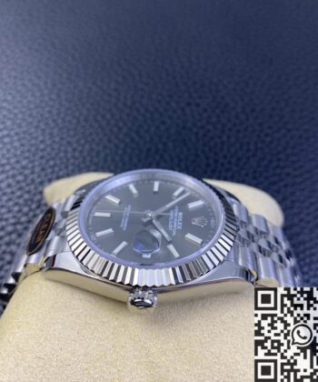 Rolex Clone Clean Factory Datejust M126334-0014 Grey Dial