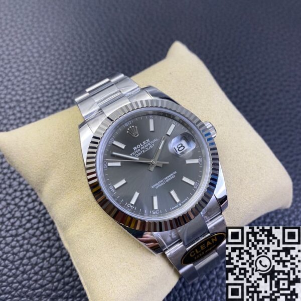 Rolex Datejust Replica Clean Factory M126334-0013 Grey Dial