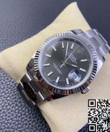 Rolex Datejust Replica Clean Factory M126334-0013 Grey Dial