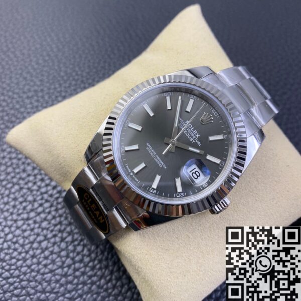 Rolex Datejust Replica Clean Factory M126334-0013 Grey Dial