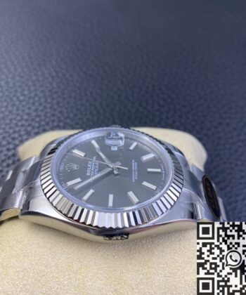 Rolex Datejust Replica Clean Factory M126334-0013 Grey Dial