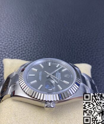Rolex Datejust Replica Clean Factory M126334-0013 Grey Dial