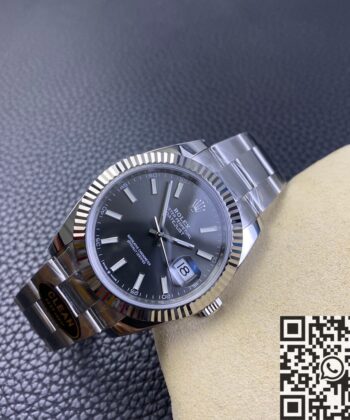 Rolex Datejust Replica Clean Factory M126334-0013 Grey Dial
