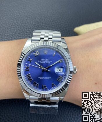 Clean Factory Rolex Review​ Datejust M126334-0026 Blue Dial