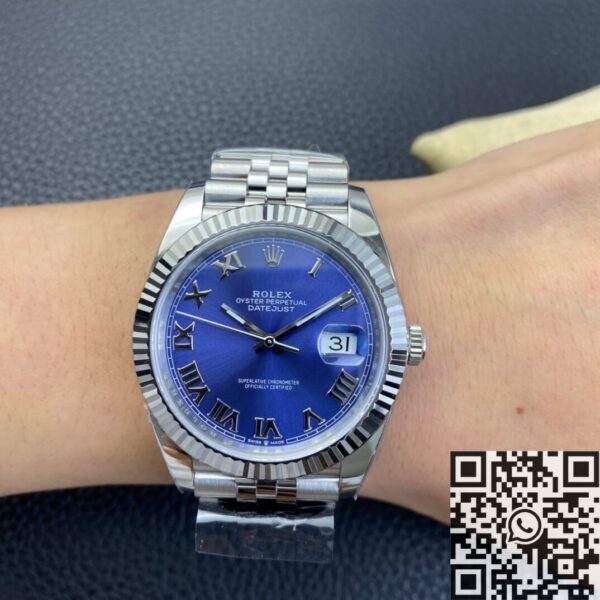 Clean Factory Rolex Review​ Datejust M126334-0026 Blue Dial