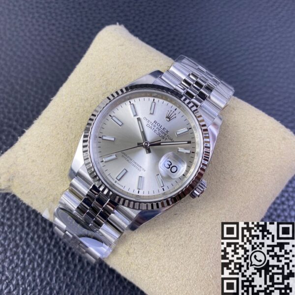 Rolex Watch Men Datejust Clean Factory M126234-0013 Silver
