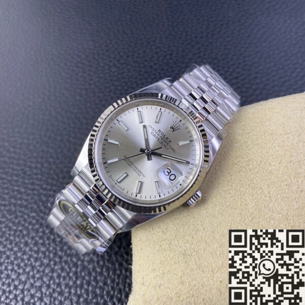 Rolex Watch Men Datejust Clean Factory M126234-0013 Silver