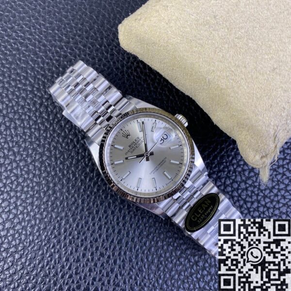 Rolex Watch Men Datejust Clean Factory M126234-0013 Silver