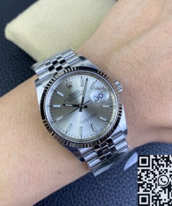 Rolex Watch Men Datejust Clean Factory M126234-0013 Silver