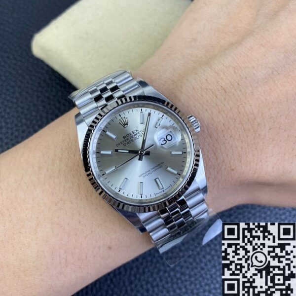 Rolex Watch Men Datejust Clean Factory M126234-0013 Silver