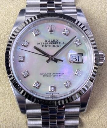 Clean Factory US Rolex Datejust M126234-0019 Mother Pearl Dial