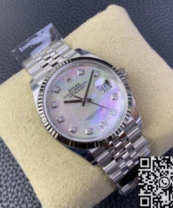 Clean Factory US Rolex Datejust M126234-0019 Mother Pearl Dial
