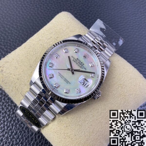 Clean Factory US Rolex Datejust M126234-0019 Mother Pearl Dial