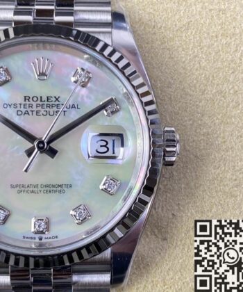 Clean Factory US Rolex Datejust M126234-0019 Mother Pearl Dial