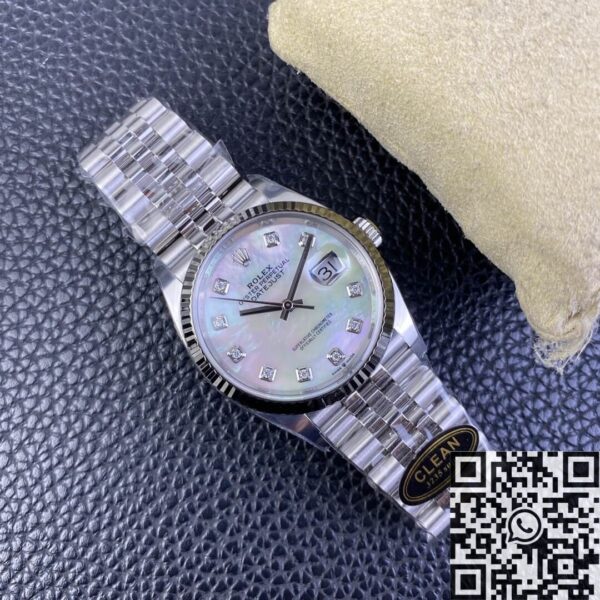 Clean Factory US Rolex Datejust M126234-0019 Mother Pearl Dial