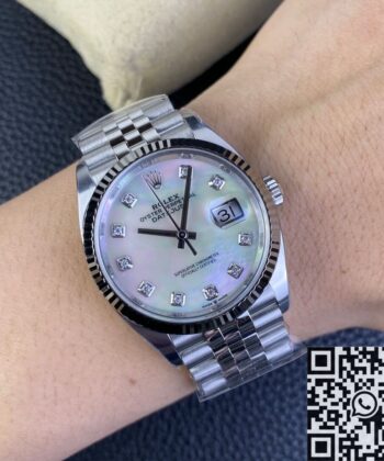 Clean Factory US Rolex Datejust M126234-0019 Mother Pearl Dial