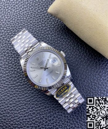 Rolex Datejust 41 M126334-0004 Silver Dial 3235 Movement