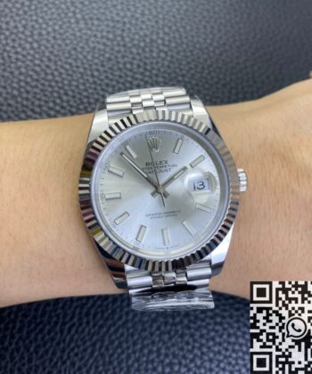 Rolex Datejust 41 M126334-0004 Silver Dial 3235 Movement