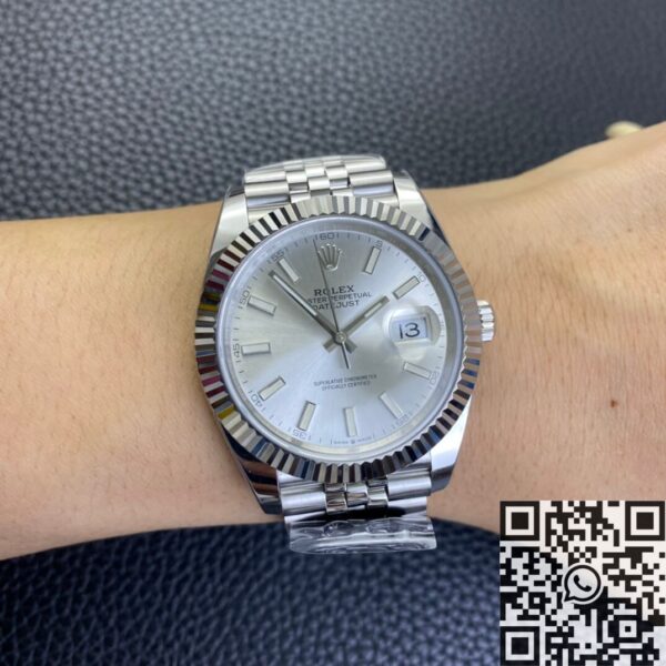 Rolex Datejust 41 M126334-0004 Silver Dial 3235 Movement