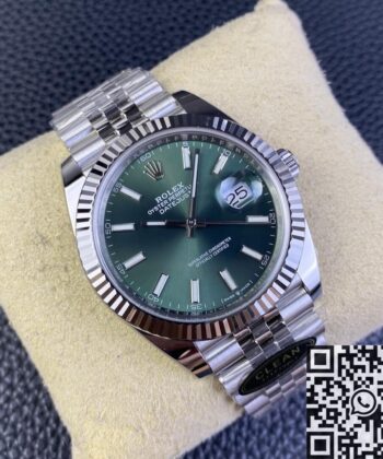 41 MM Datejust Rolex M126334-0028 Olive Green Dial