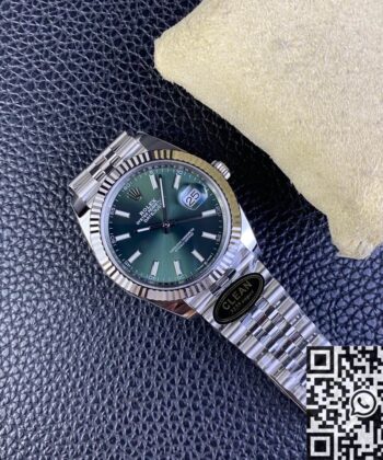 41 MM Datejust Rolex M126334-0028 Olive Green Dial
