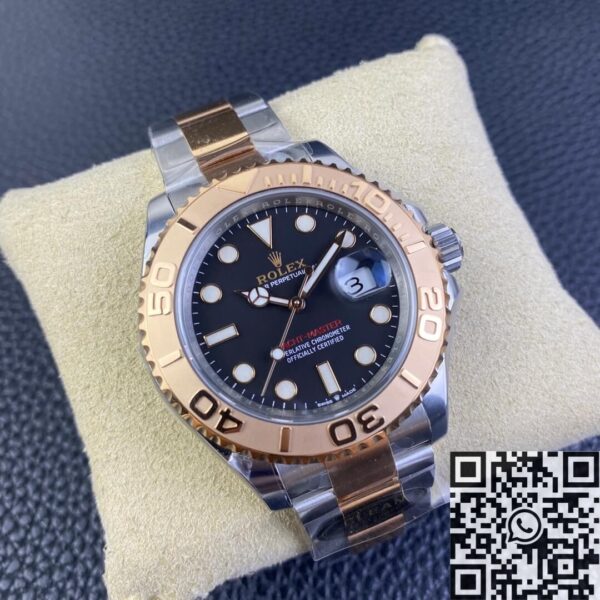 Fake Yacht Master Rolex M126621-0002 Black Dial Size 40mm