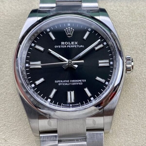 Rolex Oyster Perpetual M126000-0002 Black Dial Size 36mm