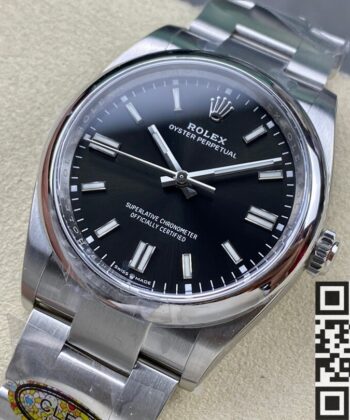 Rolex Oyster Perpetual M126000-0002 Black Dial Size 36mm