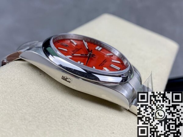 Rolex Oyster Perpetual 41 M124300-0007 Coral Red Dial